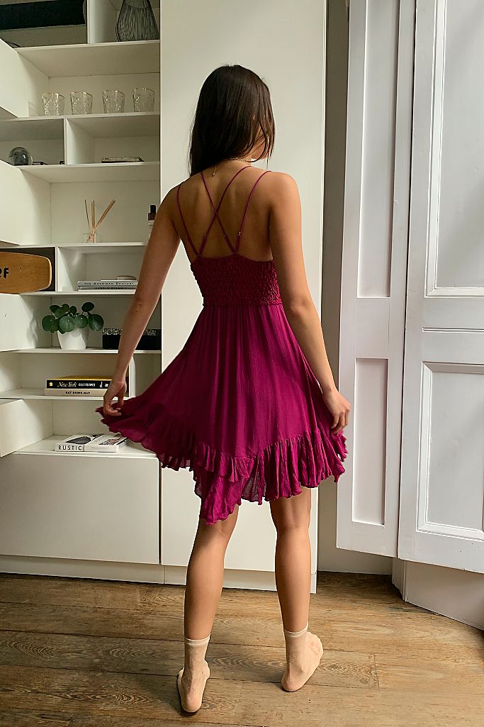 Free People FP One Adella Slip Mini Dress