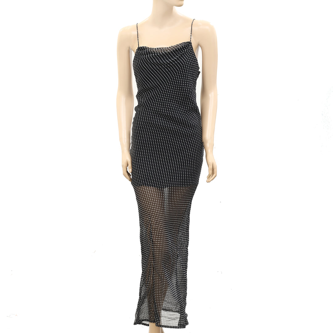 Urban Outfitters UO Rosalia Chiffon Maxi Dress