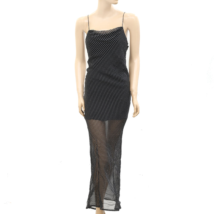 Urban Outfitters UO Rosalia Chiffon Maxi Dress