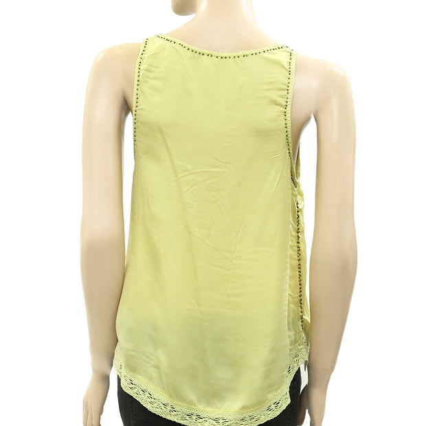 Zadig & Voltaire Theva Embellished Blouse Top XS