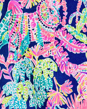Lilly Pulitzer Lacie Peplum Blouse Top