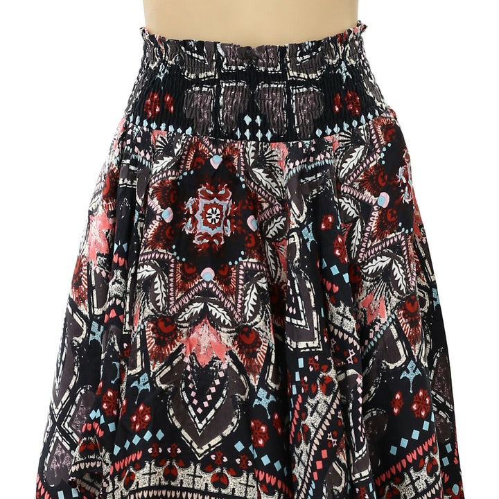 Odd Molly Anthropologie Pancho Midi Skirt