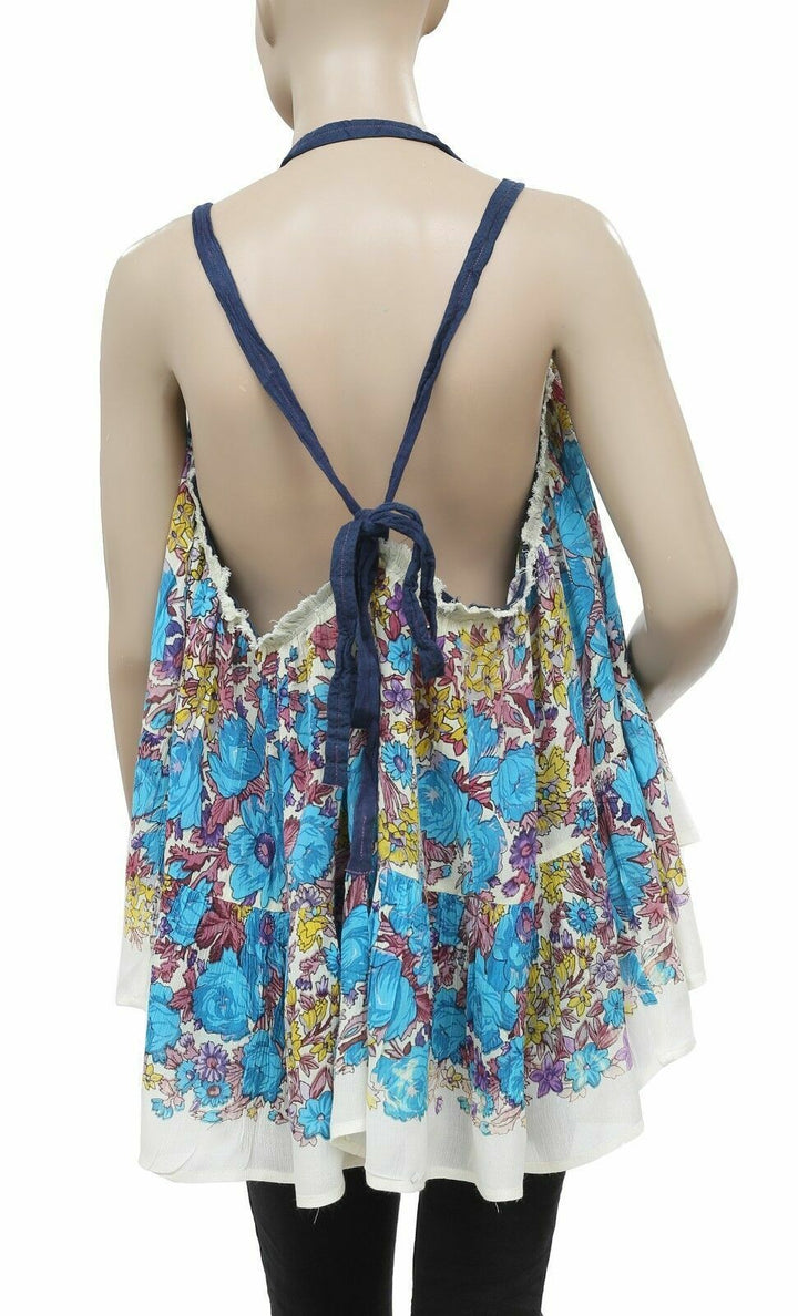 Free People FP One Living Large Floral Printed Tunic Top