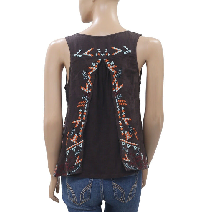 Anthropologie Akemi + Kin Rigmarole Tank Blouse Top