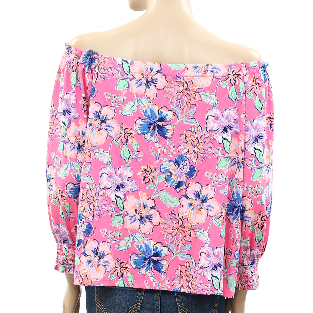 Lilly Pulitzer Lessa Blouse Top