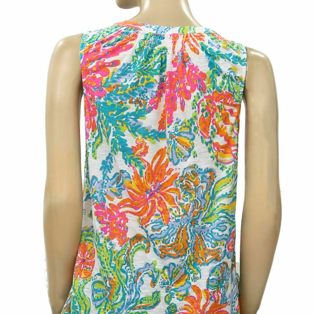 Lilly Pulitzer Essie Tank Blouse Top