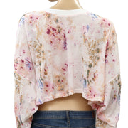 Out From Under Urban Outfitters Ella Tie & Dye Cropped Tee Top