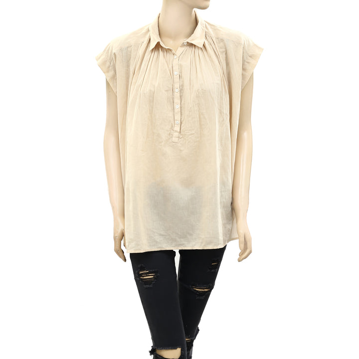 Nili Lotan Normandy Shirt Tunic Top