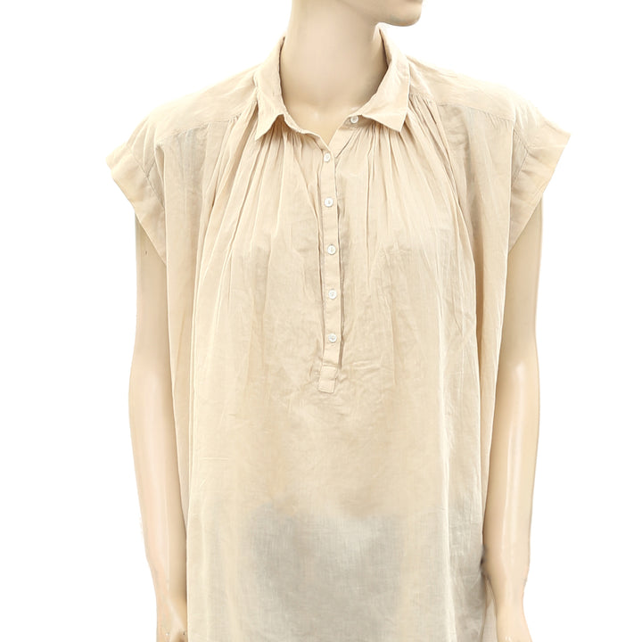 Nili Lotan Normandy Shirt Tunic Top