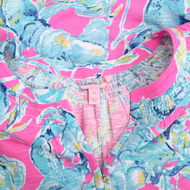 Lilly Pulitzer Essie Lobsters Tank Blouse Top