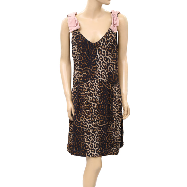 Laurence Bras Paris Leopard Printed Mini Dress