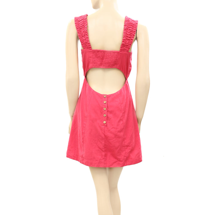 Free People Endless Summer Pink Mini Dress