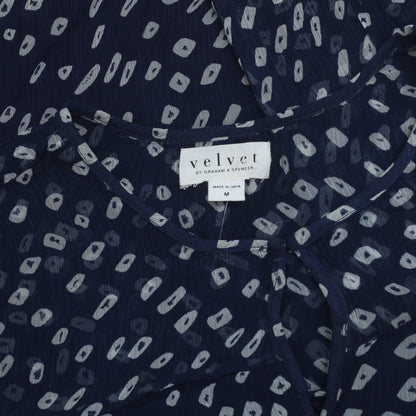 Velvet By Graham & Spencer Vida Printed Blouse Top
