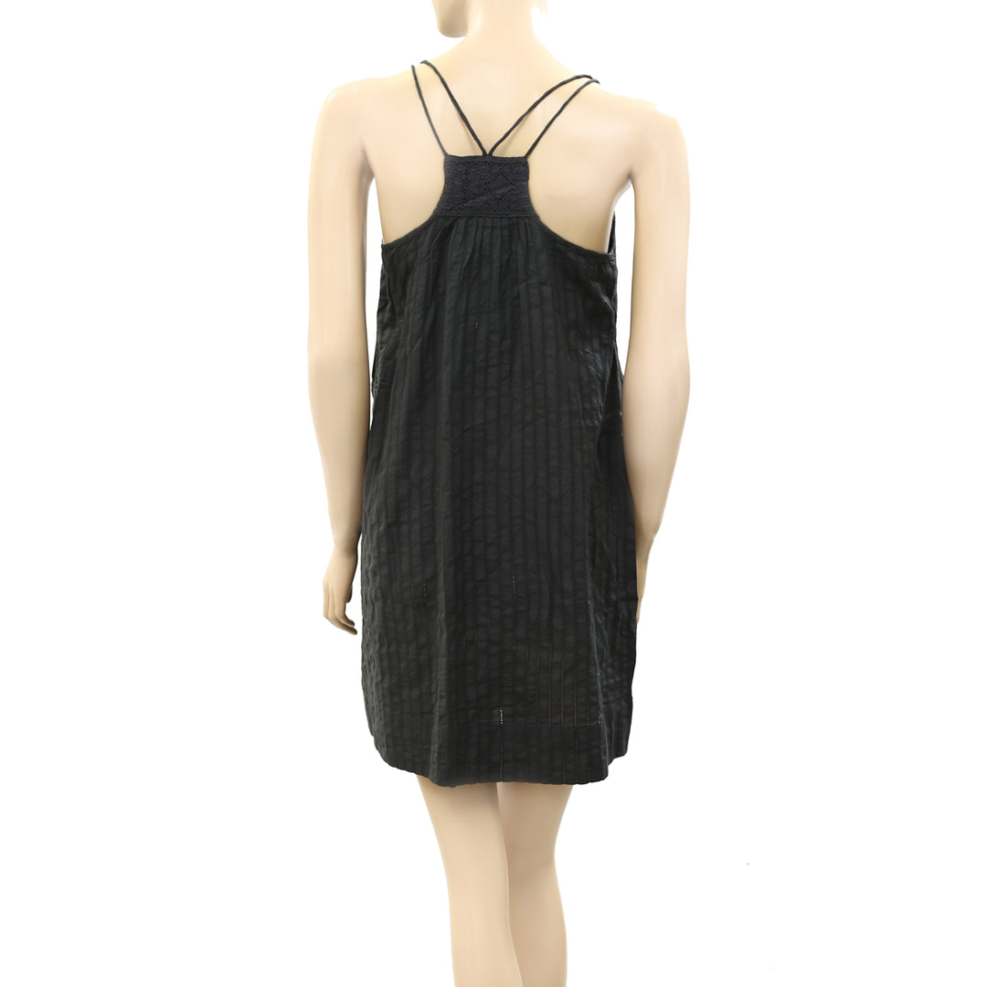 Isabel Marant Etoile Crochet Lace Slip Mini Dress