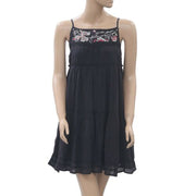 Odd Molly Anthropologie Embroidered Mini Dress