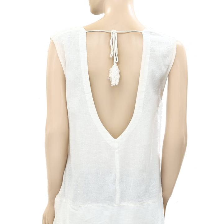 Free People Laceup Tunic Top