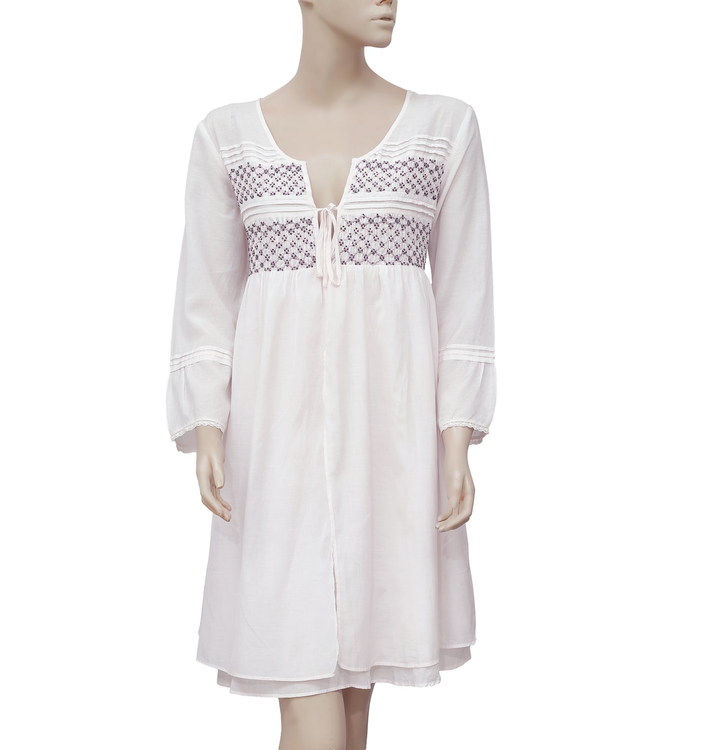 Odd Molly Remix Embroidered Embellished Lace Tunic Dress L