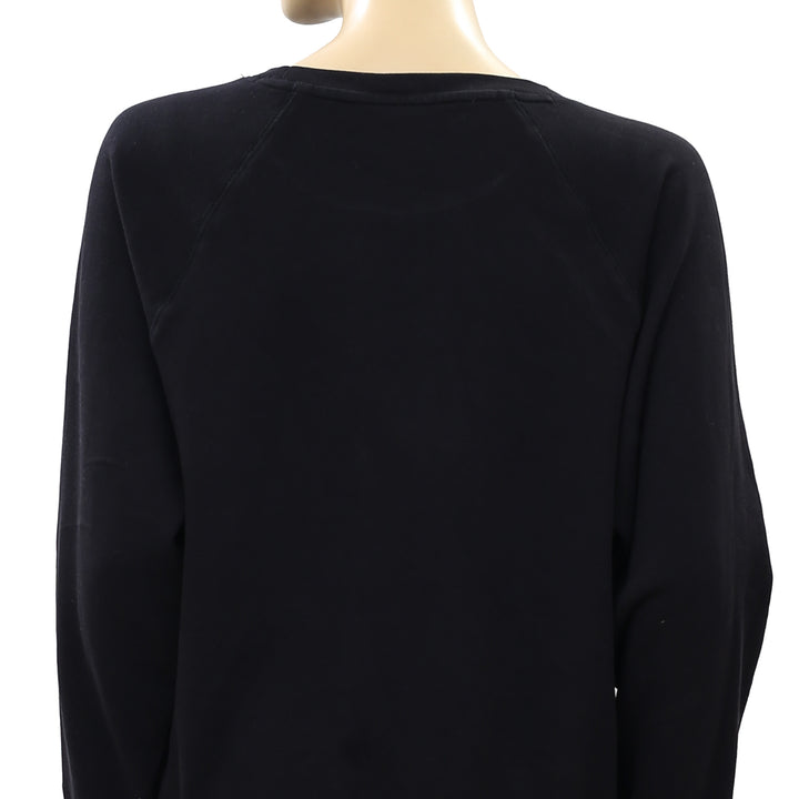 Zadig & Voltaire Upper Brode Skull Sweatshirt Pullover Top