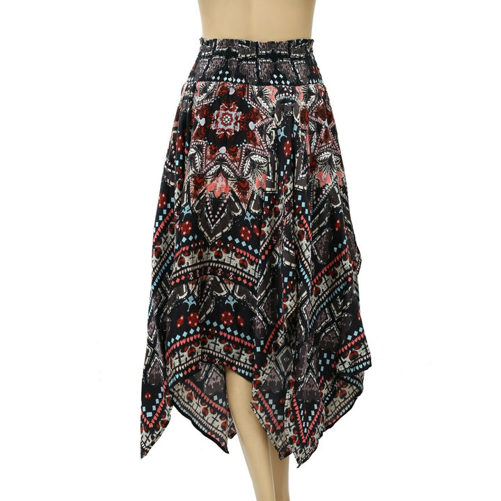 Odd Molly Anthropologie Pancho Midi Skirt