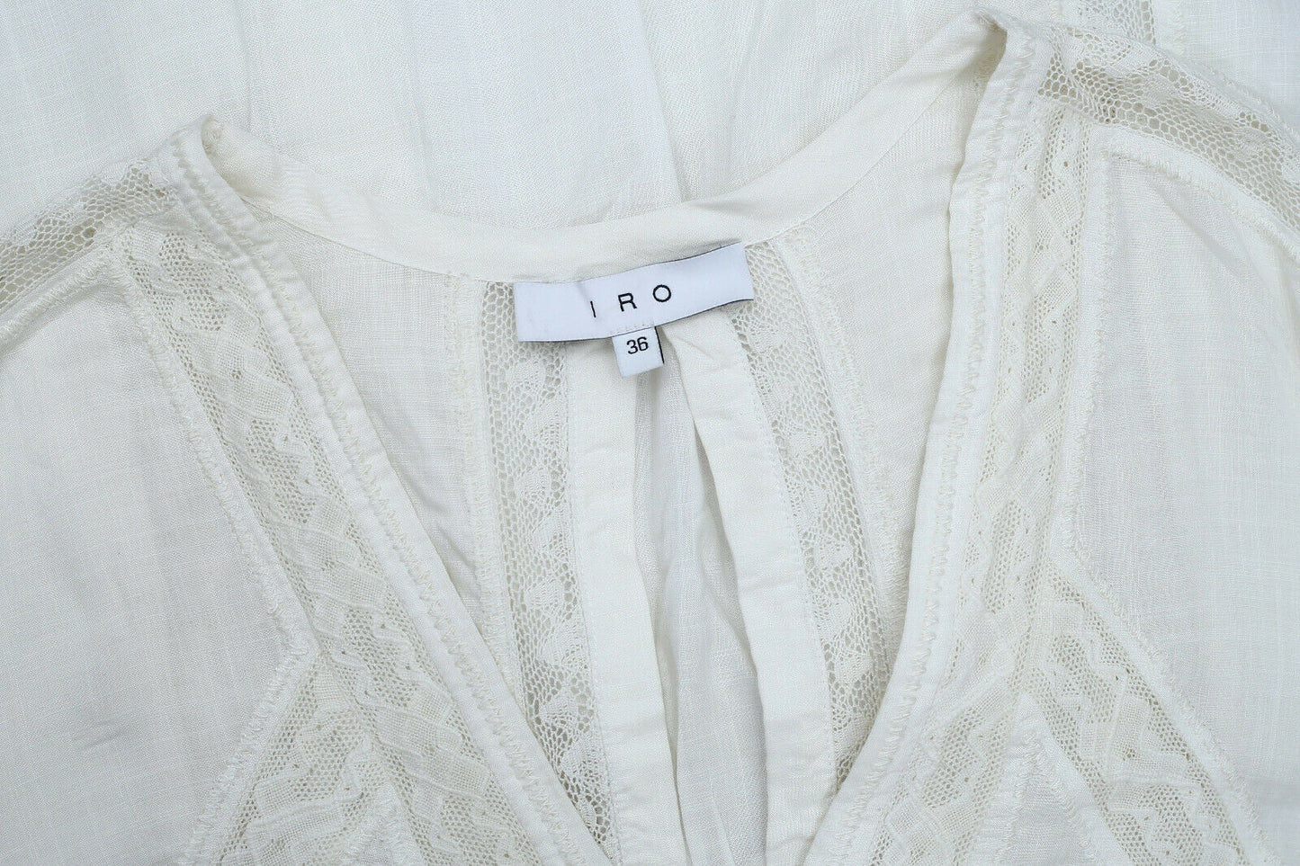 IRO Embroidered Mini Dress
