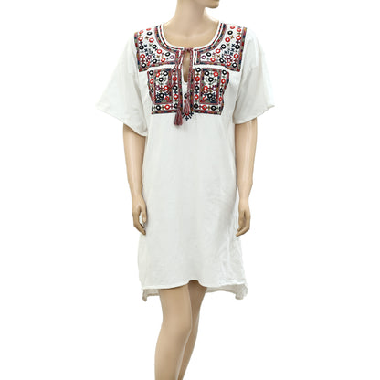 Kimchi Blue Urban Outfitters Mirror Embroidered Mini Dress