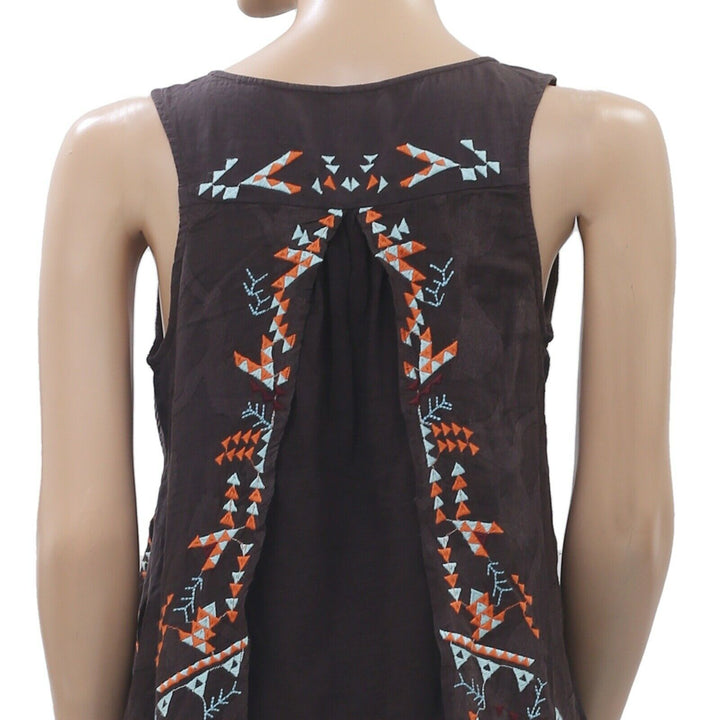 Anthropologie Akemi + Kin Rigmarole Tank Blouse Top