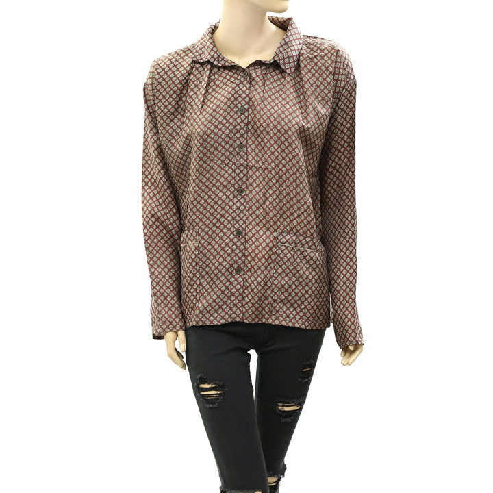 Mes Demoiselles Paris Como Chemise Shirt Tunic Top S 36