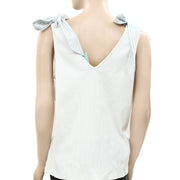 Maeve Anthropologie Bow-Tie Tank Blouse Top