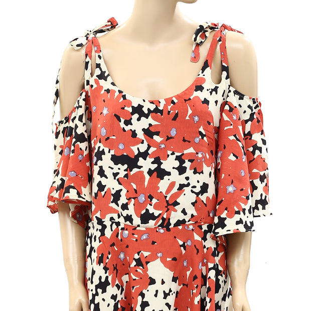 Free People FP ONE Lucina Floral Tunic Mini Dress