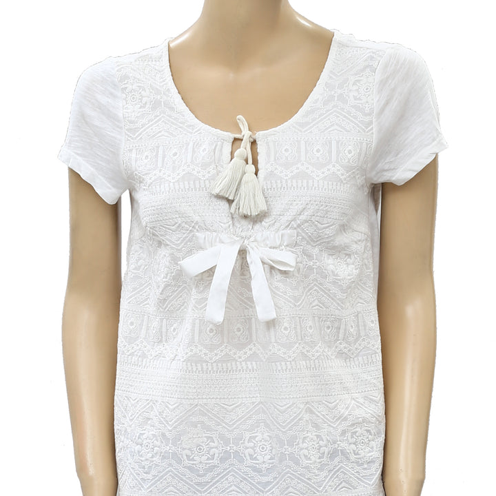 Odd Molly Anthropologie Embroidered Blouse Top