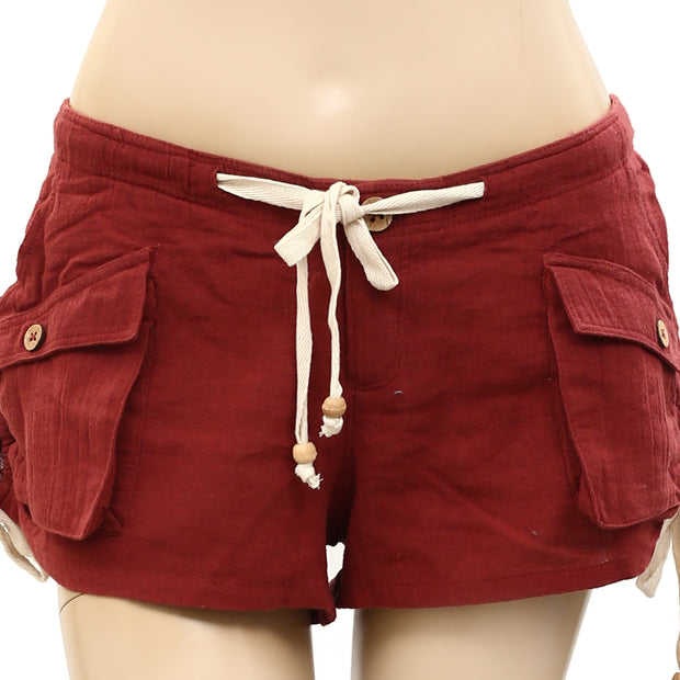Free People Solid Rust Shorts S