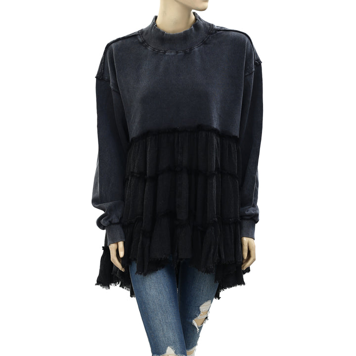 Free People We The Free Pixie Sweatshirt Mini Dress