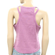 Daily Practice by Anthropologie Ribbed Tank Blouse Shirt Top