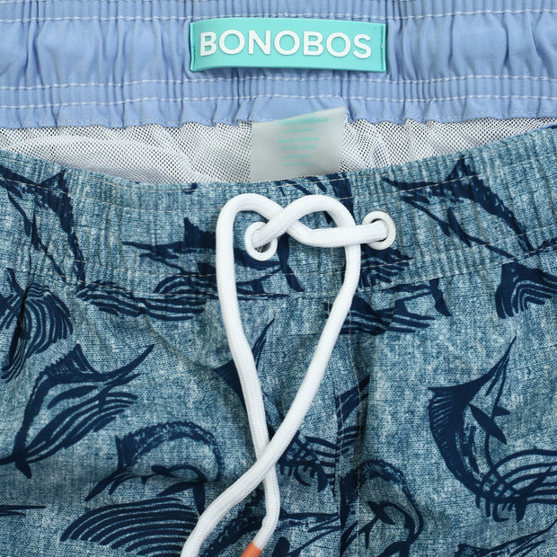 Bonobos Riviera Recycled Swim Swordfish Chambray Trunks Shorts