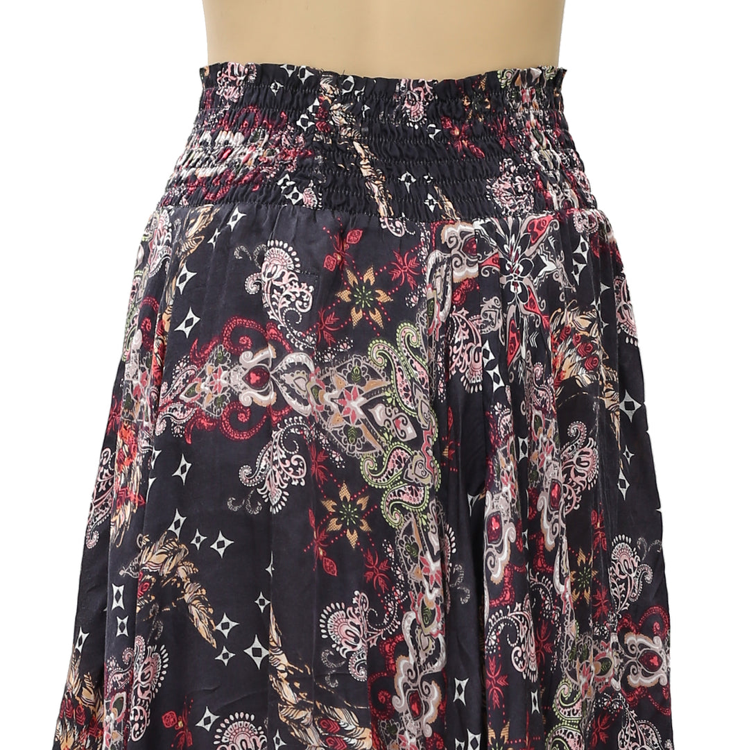 Odd Molly Anthropologie Another Day Midi Skirt