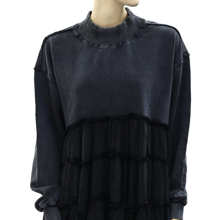 Free People We The Free Pixie Sweatshirt Mini Dress