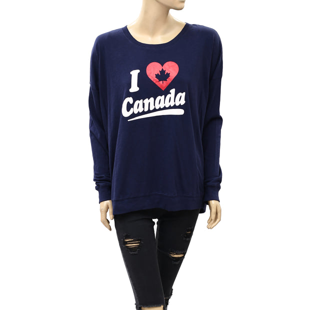 Canadian Olympic Team Collection I Heart Canada T-Shirt Top