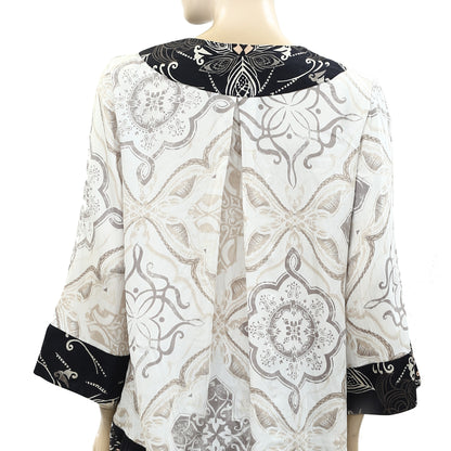 Odd Molly Anthropologie Grassland Floral Printed Tunic Top