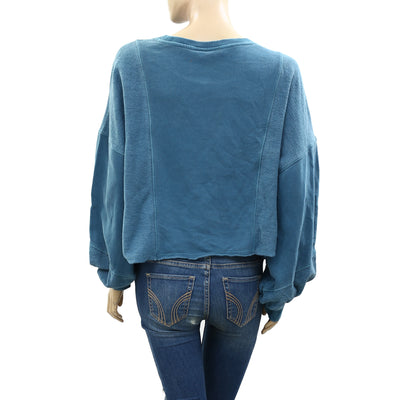 Saturday Sunday Anthropologie Tyra Lounge Pullover Top M