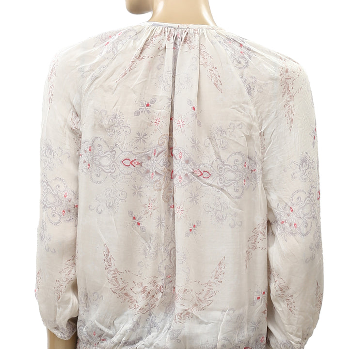 Odd Molly Anthropologie Printed Blouse Top