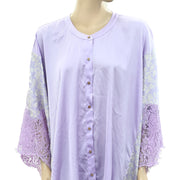 Intimately Free People Night Out Sleep Tunic Shirt Top S