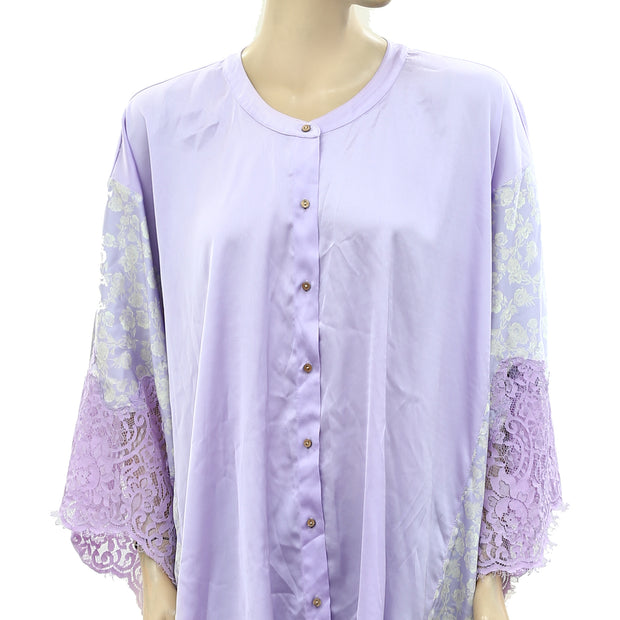 Intimately Free People Night Out Sleep Tunic Shirt Top