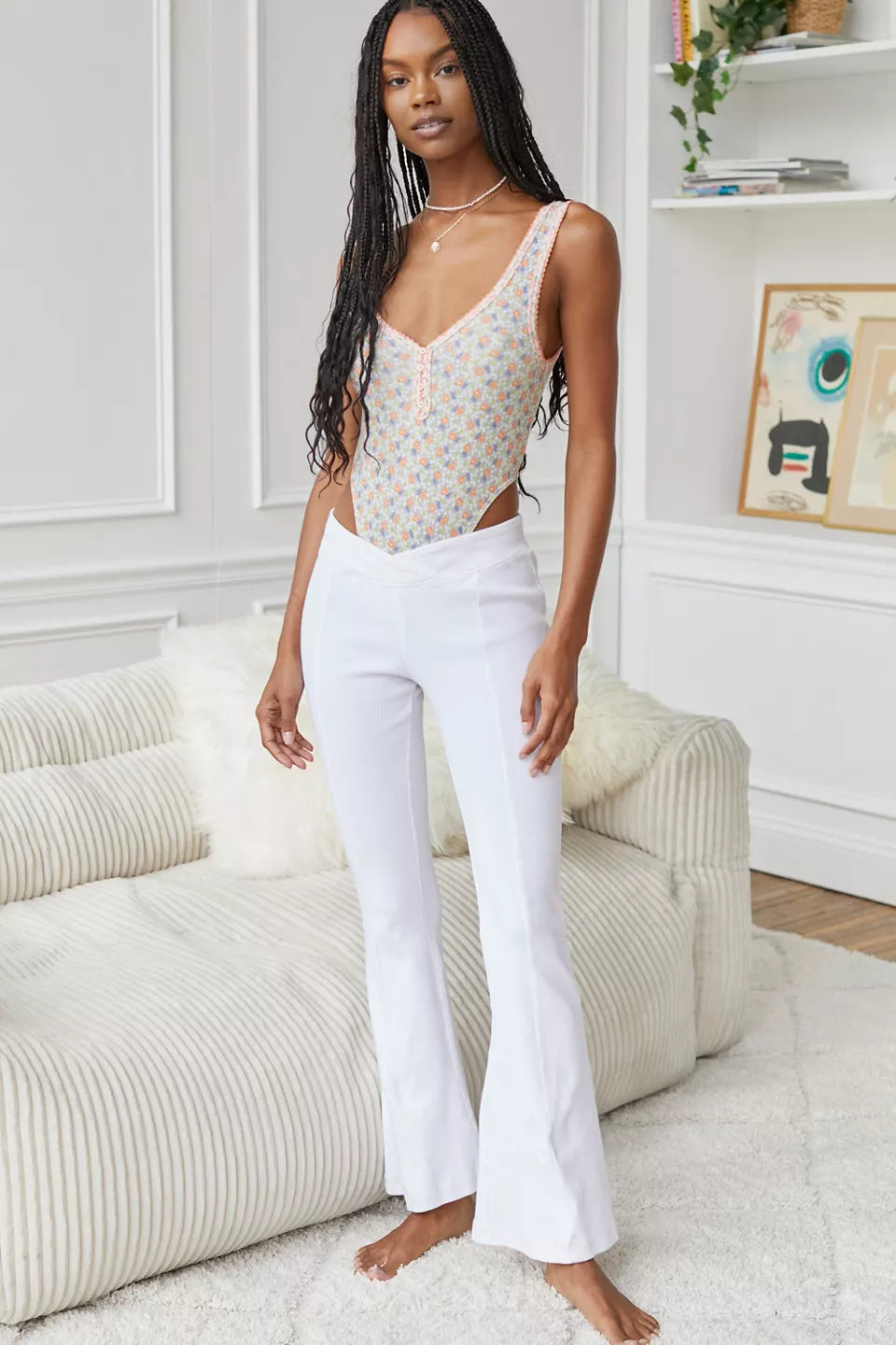 Out From Under Urban Outfitters Lola V-Front Lounge Pants