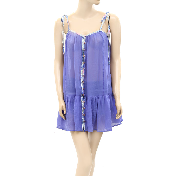 Free People Intimately Bali Sweet Nothing Slip Mini Dress