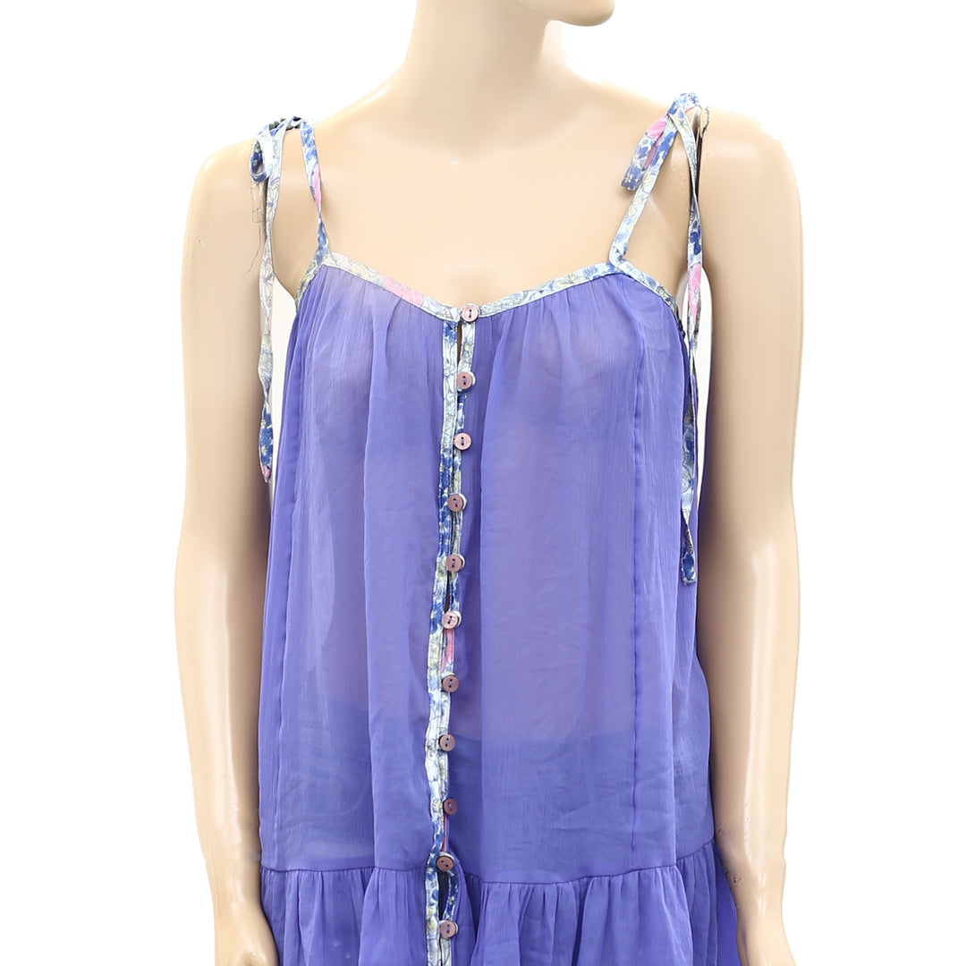 Free People Intimately Bali Sweet Nothing Slip Mini Dress