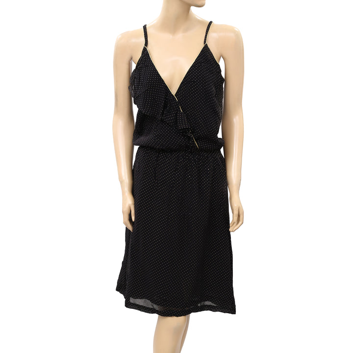 Petite Mendigote Paris Metallic Dotted Dress S