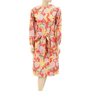 Rhode Resort Cotton-Poplin Athena Midi Dress