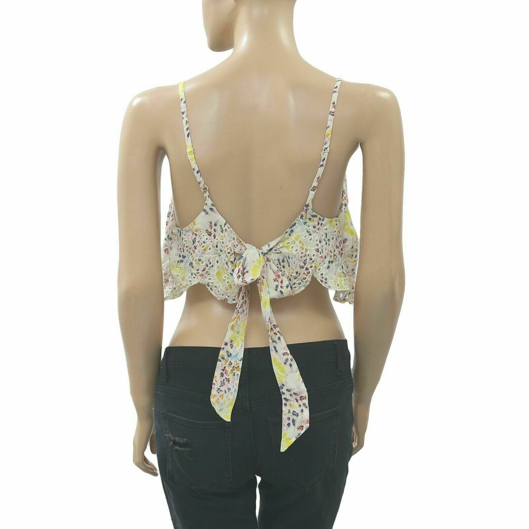 Intimately Free People So Much Fun Cropped Cami Blouse Top