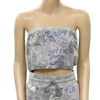 Out From Under Urban Outfitters Mason Spliced Tube Top