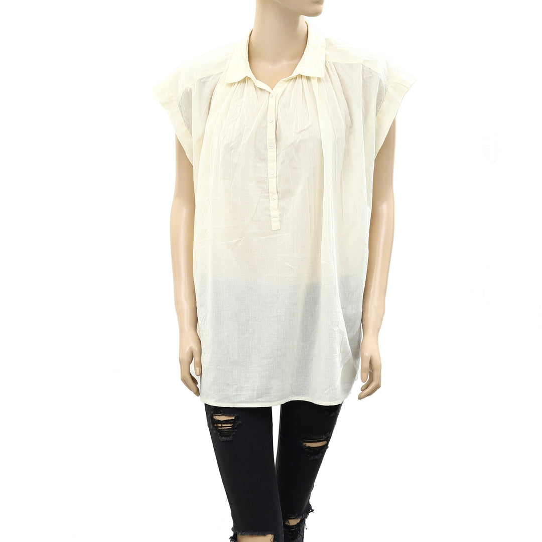 Nili Lotan Normandy Shirt Tunic Top